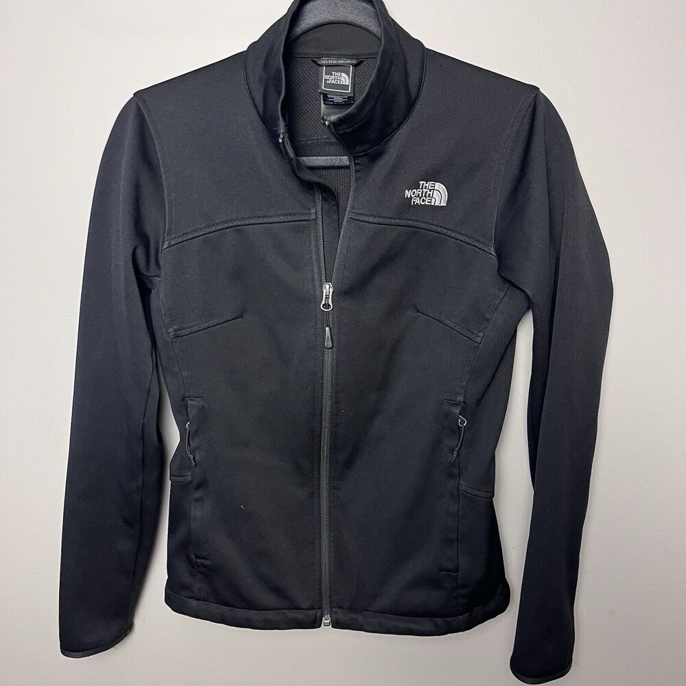 The North Face Jacket Women’s XS Extra Small Full Zip Black Soft Shell B16
